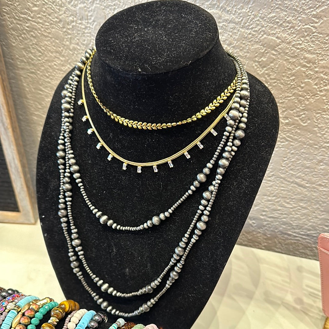 Navajo bead necklace