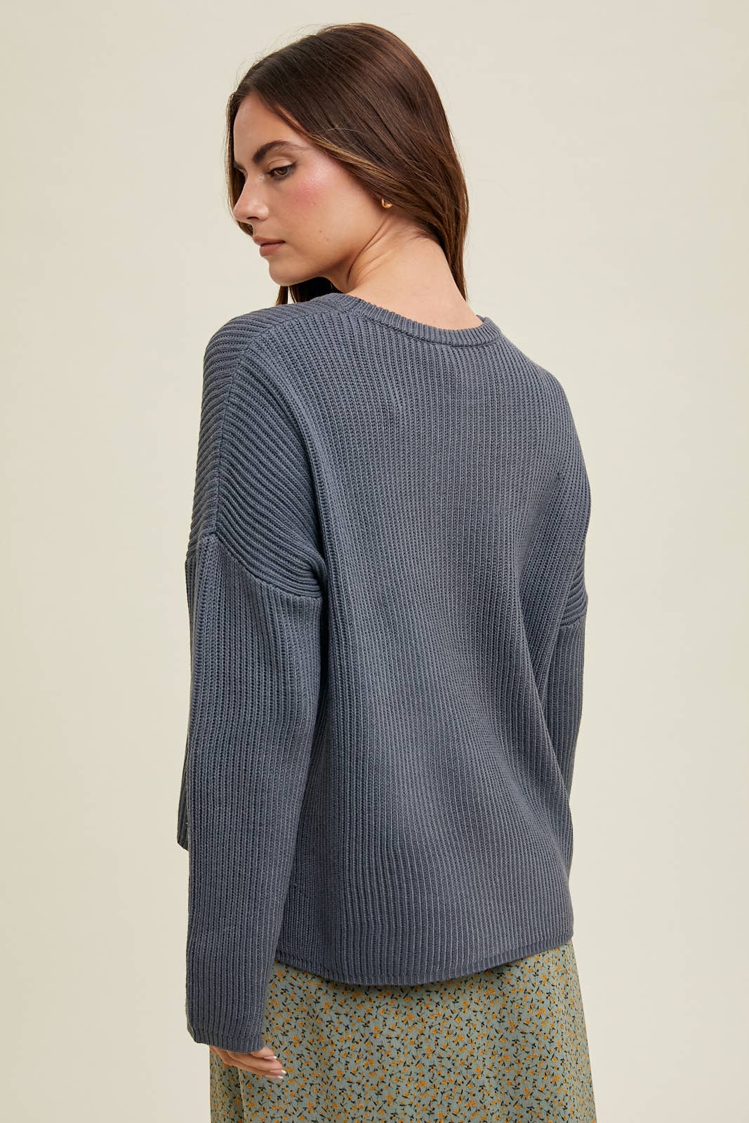 RIB SWEATER
