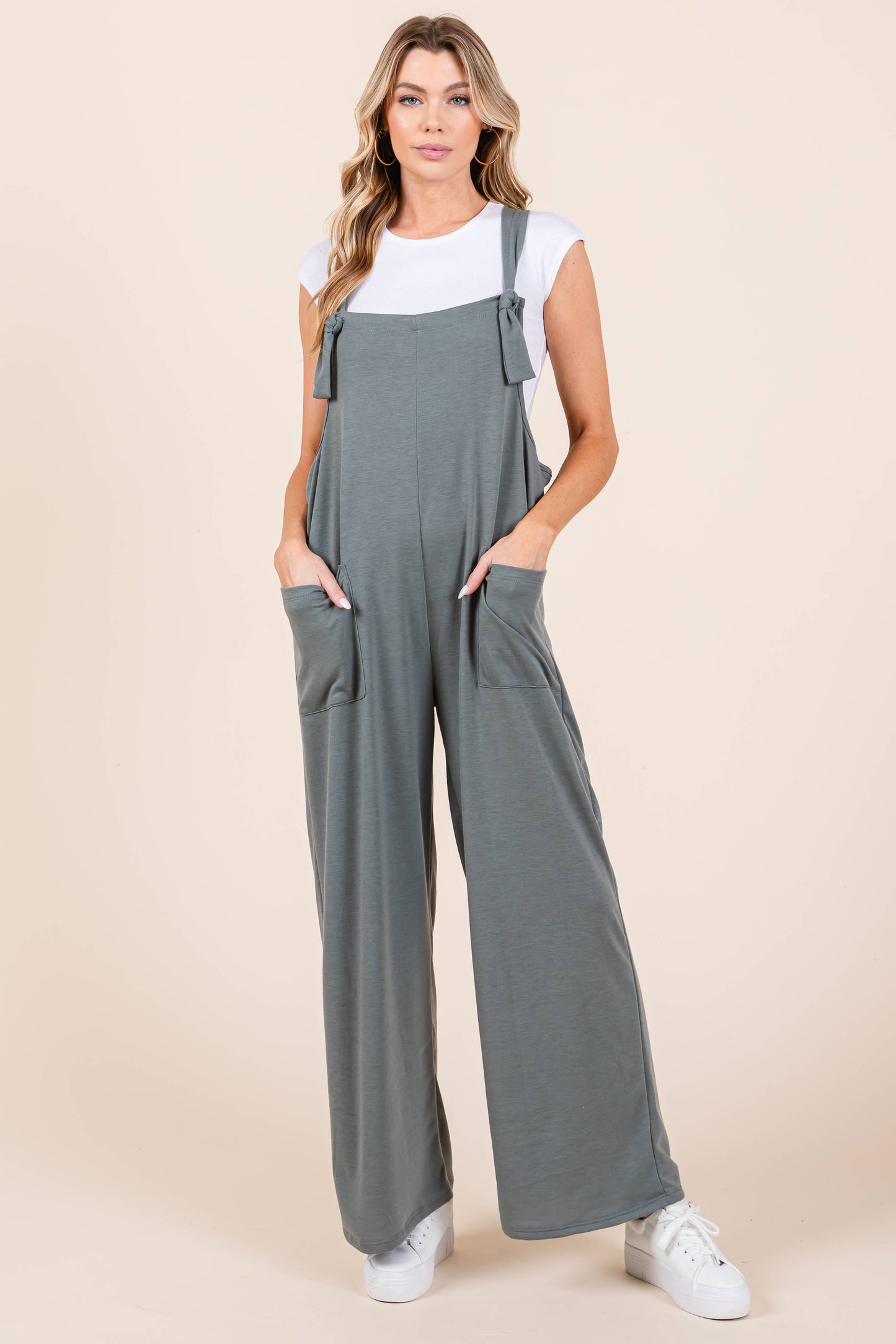 SOLID POCKET ROMPER