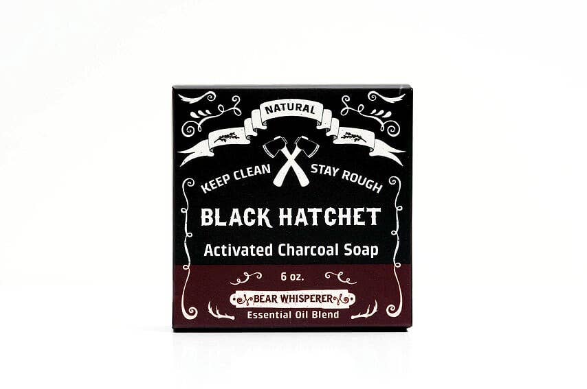 ❄️Stocking stuffer ⚫ Charcoal Soap - Bear - Mens