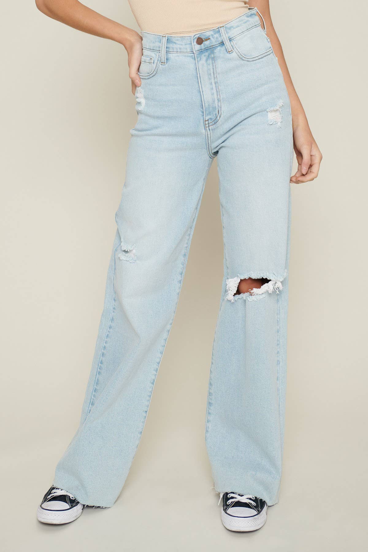 90's Baby Wide Jeans