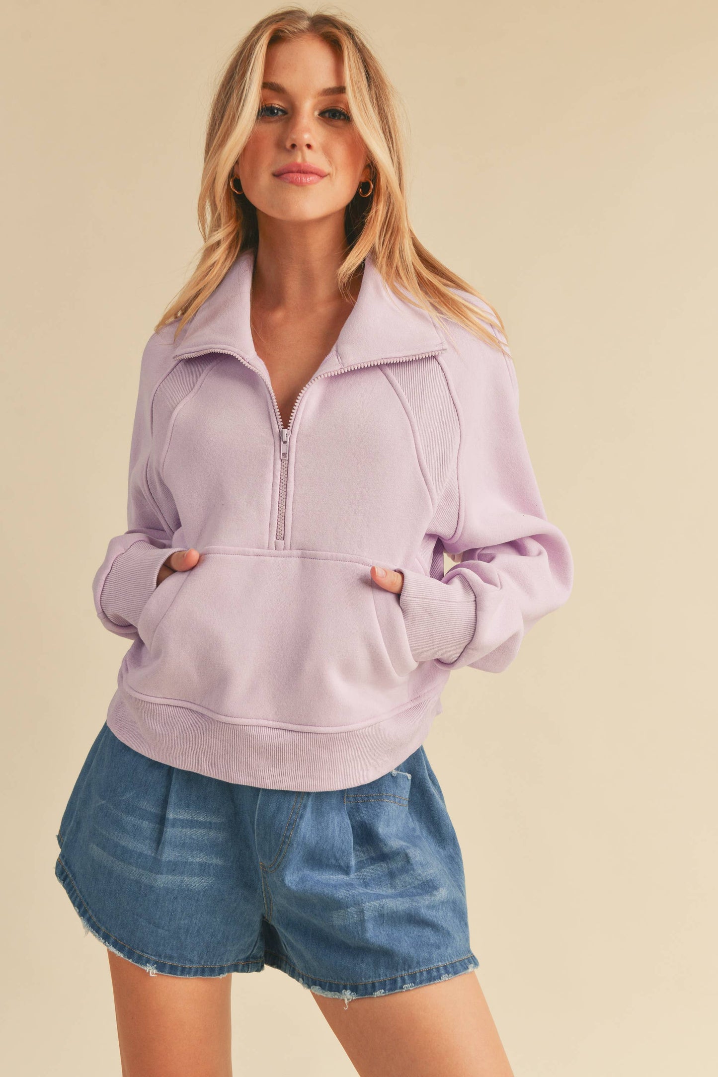 Dove Half Zip