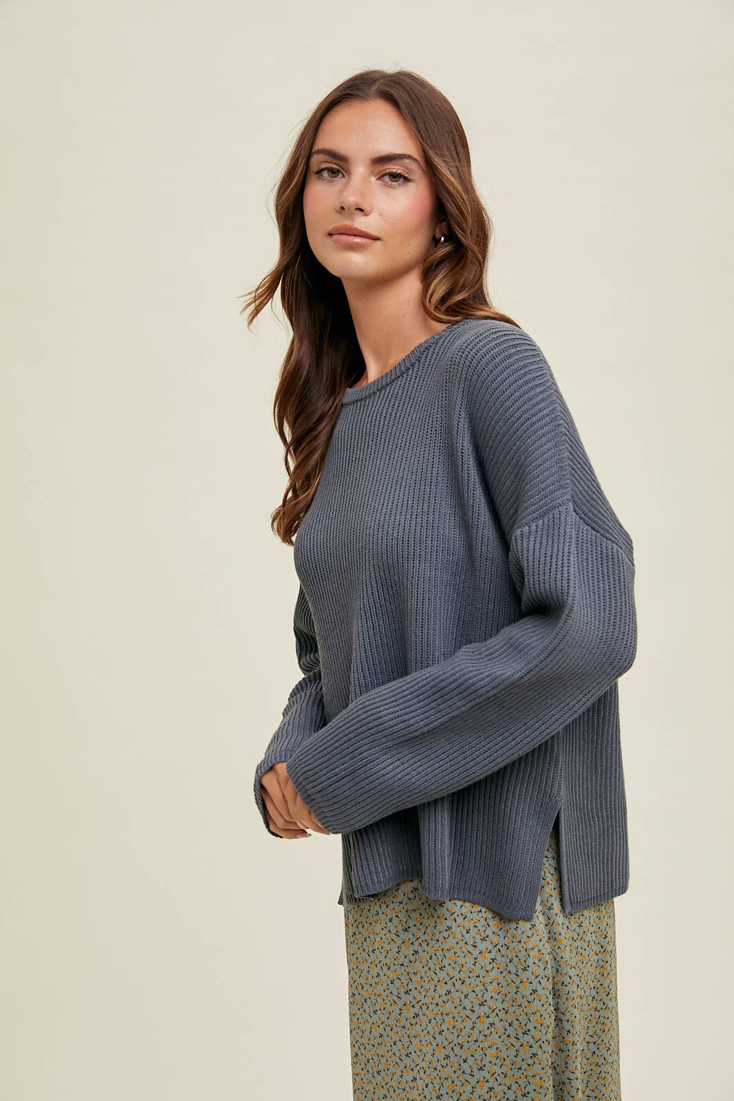 RIB SWEATER