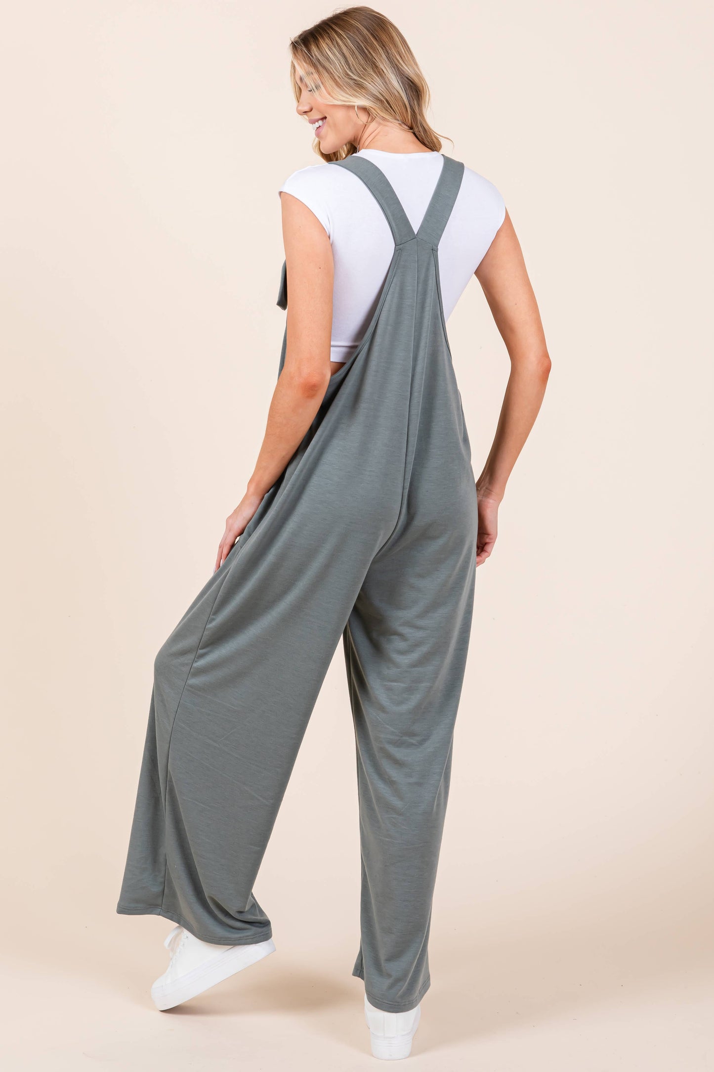 SOLID POCKET ROMPER
