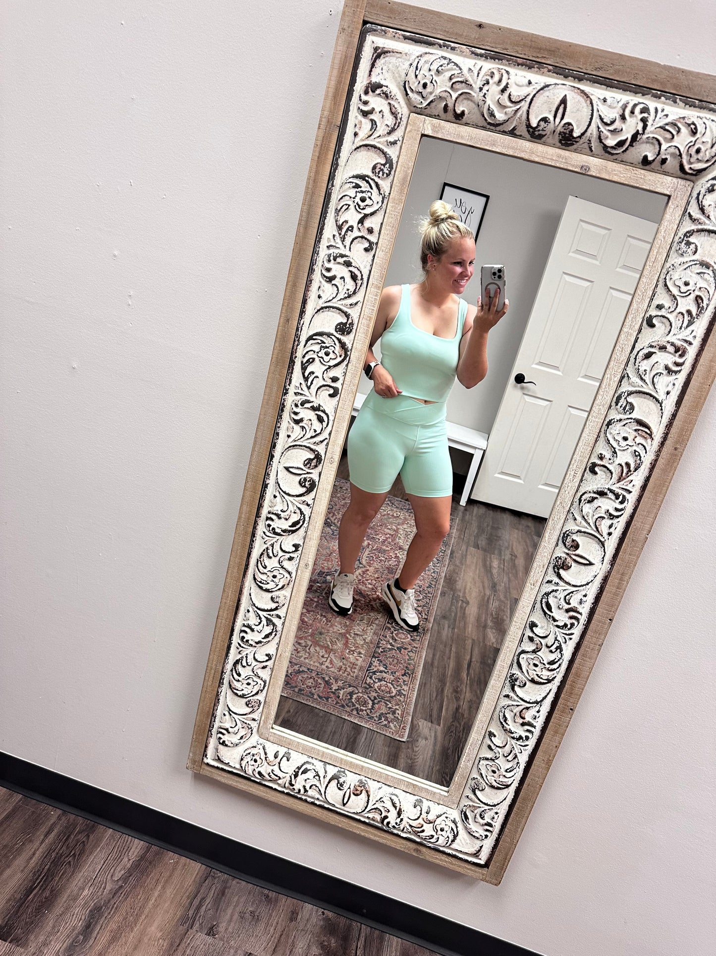 Morning mint biker short