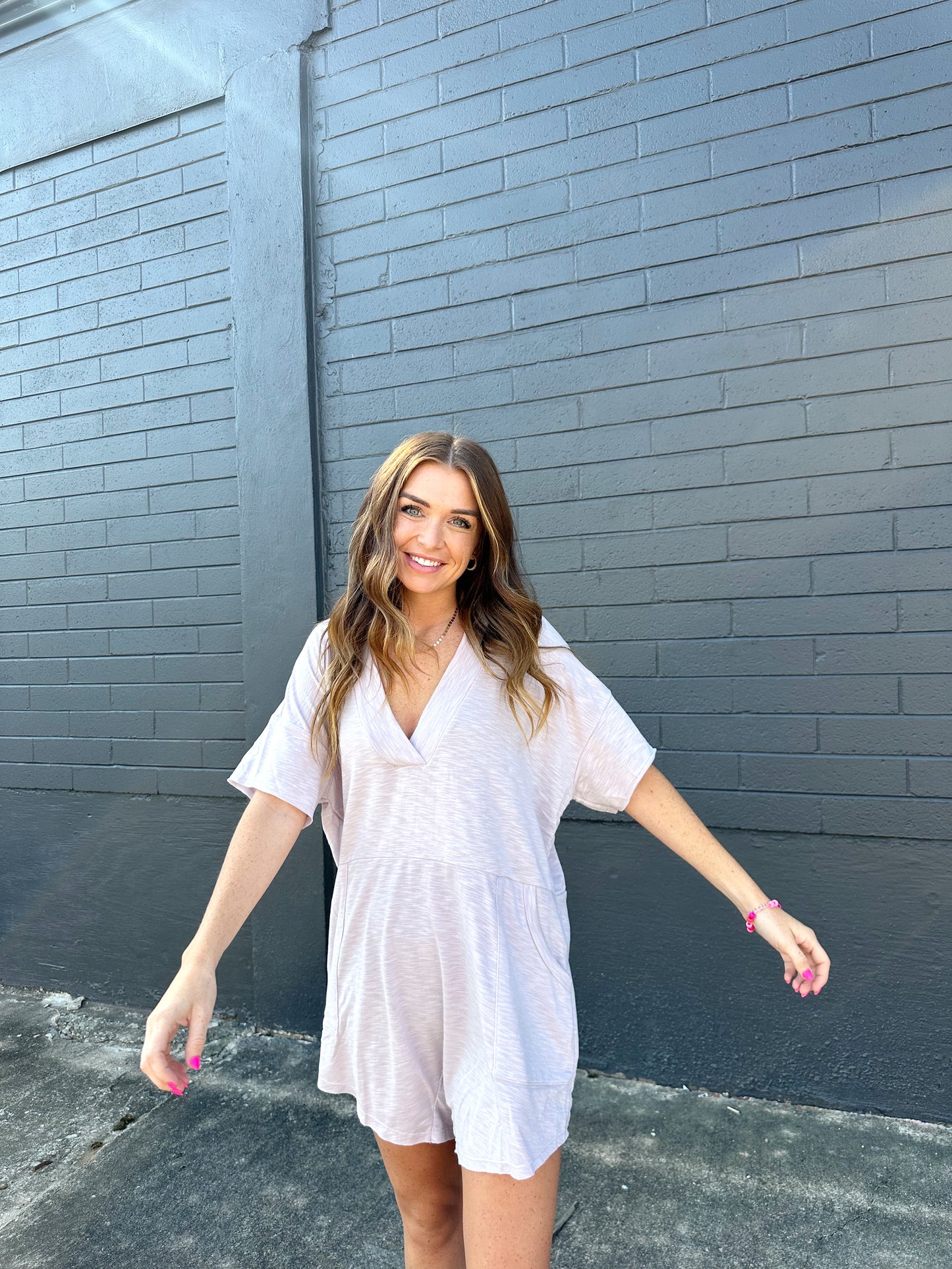 Lilac Oversized Romper