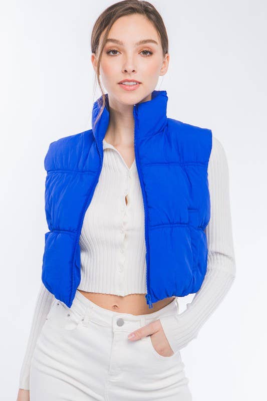Black Puffer Vest