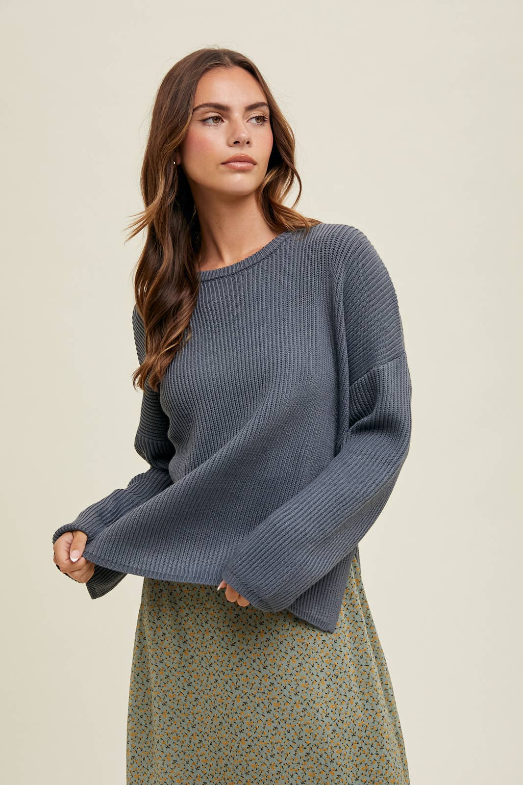 RIB SWEATER