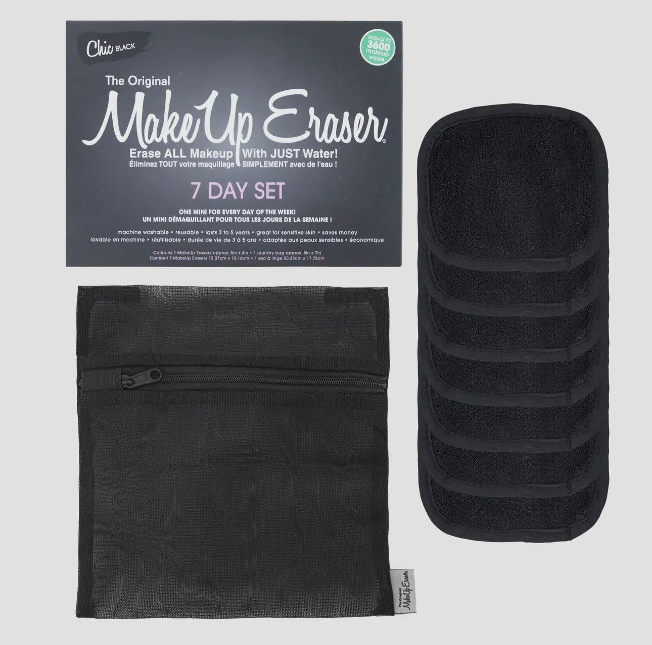 The original Make Up Eraser 7 day set