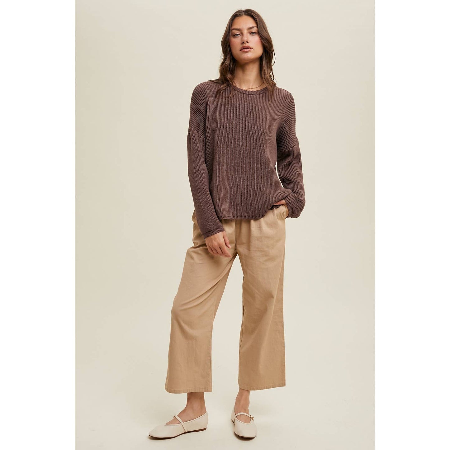 RIB SWEATER