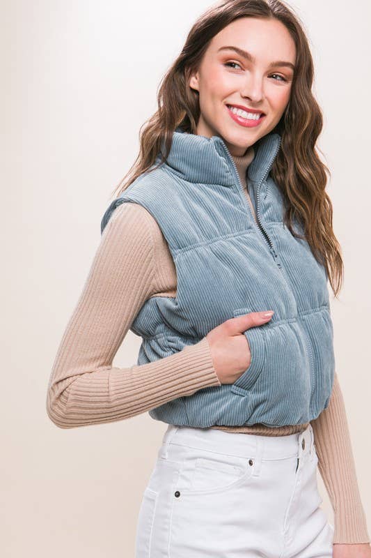 Corduroy Vest