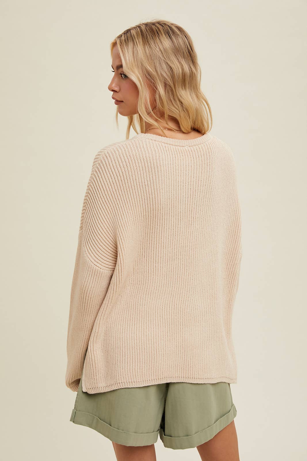 RIB SWEATER