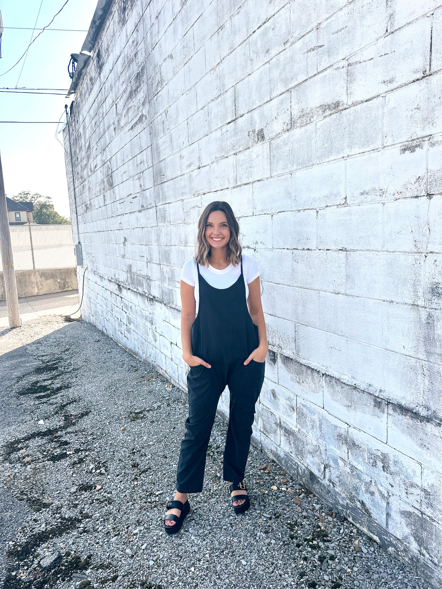 Black Solid Jumper