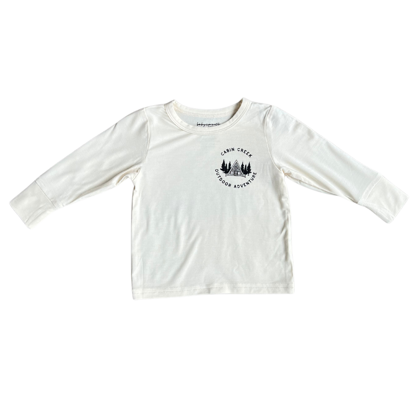 Long sleeve boys cabin creek