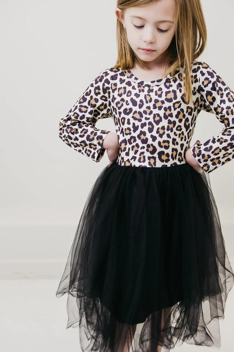 Cheetah Tulle Dress