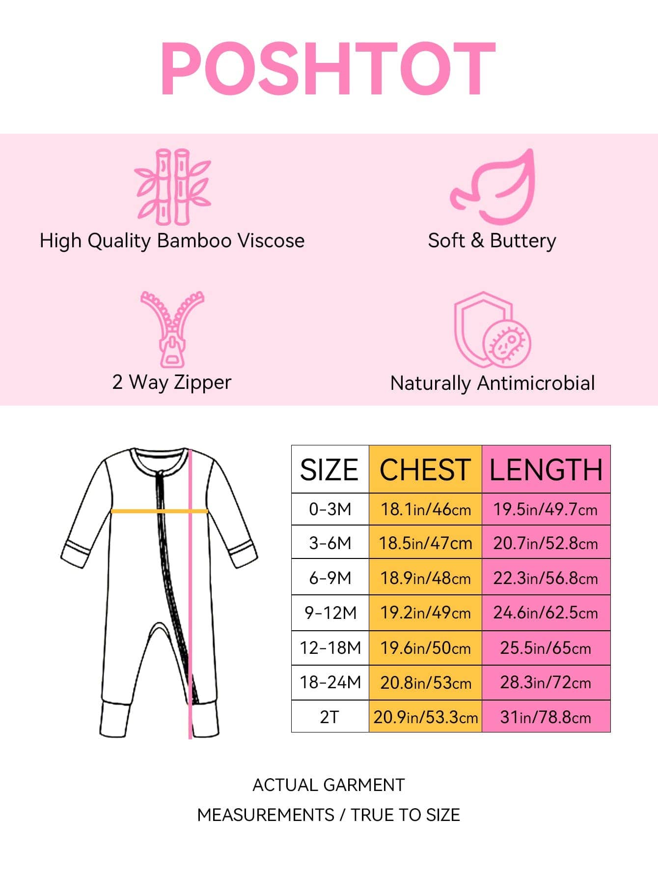 Sassy Shades Bamboo Zippy Pajamas / Jammies