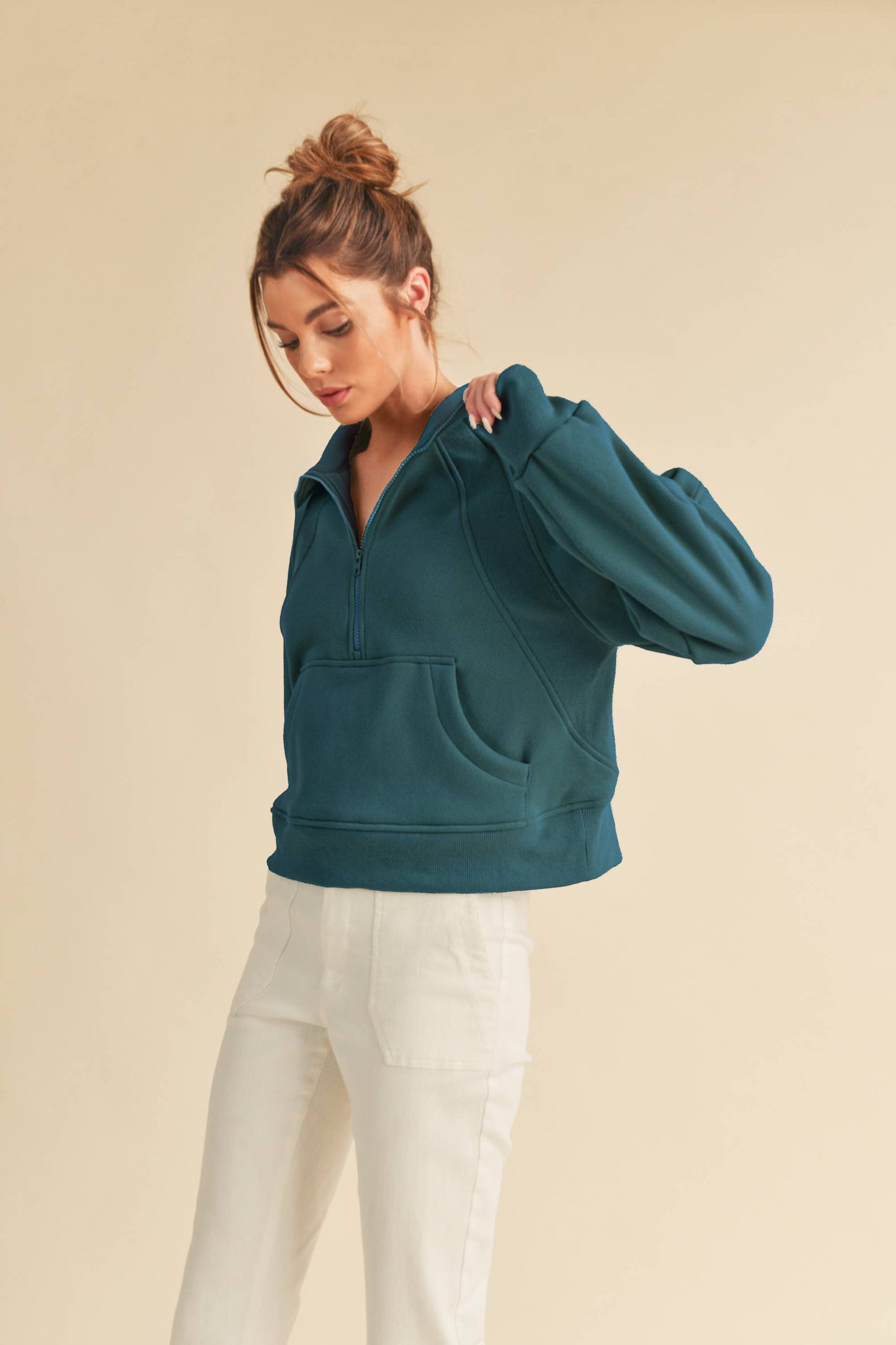 Dove Half Zip