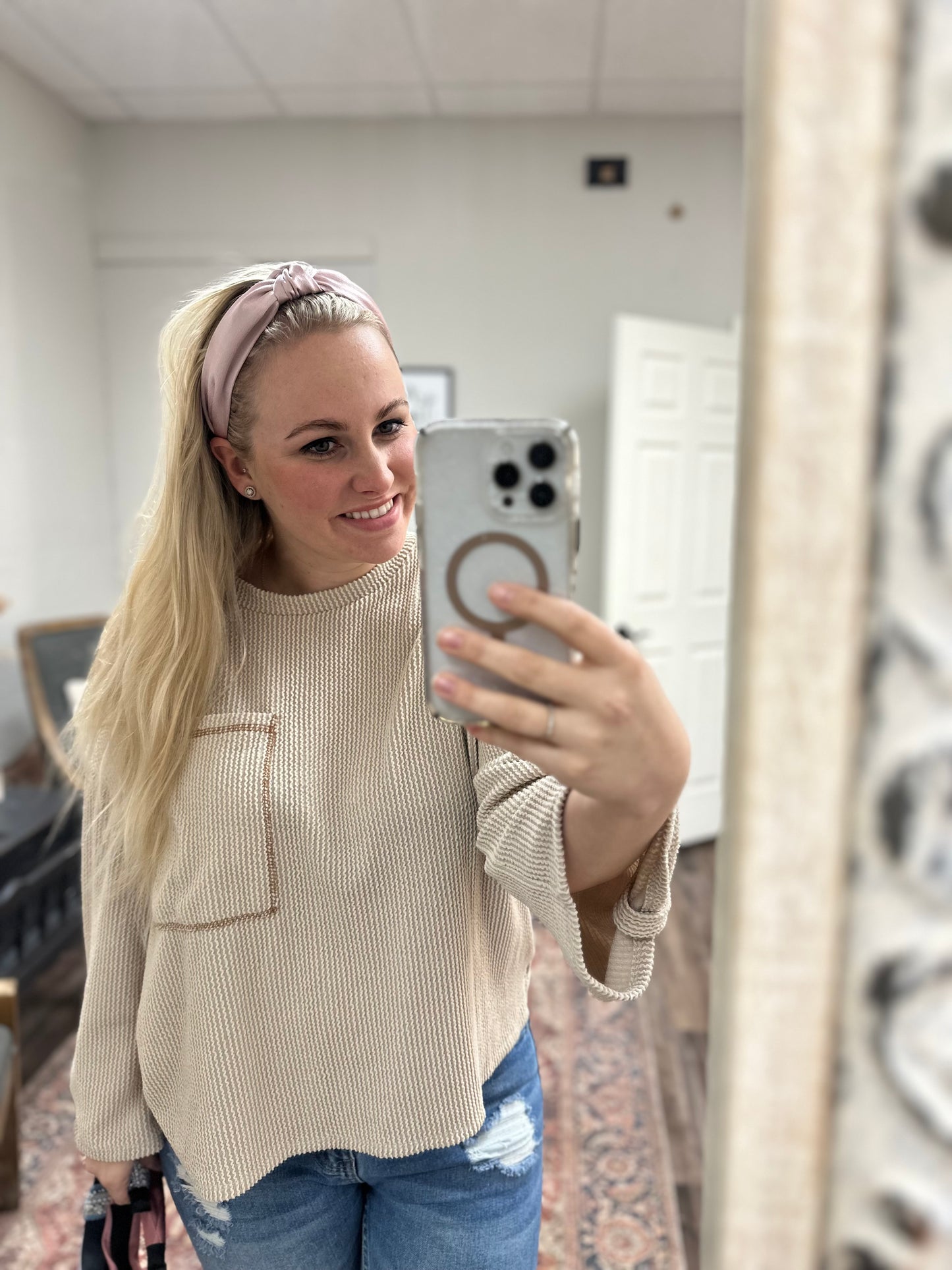 Satin Knot headband