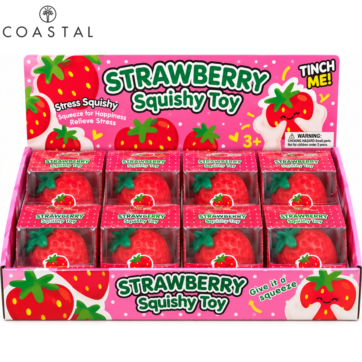 Strawberry Crunchy Squishy