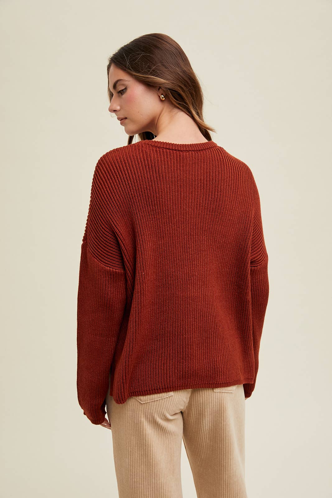RIB SWEATER