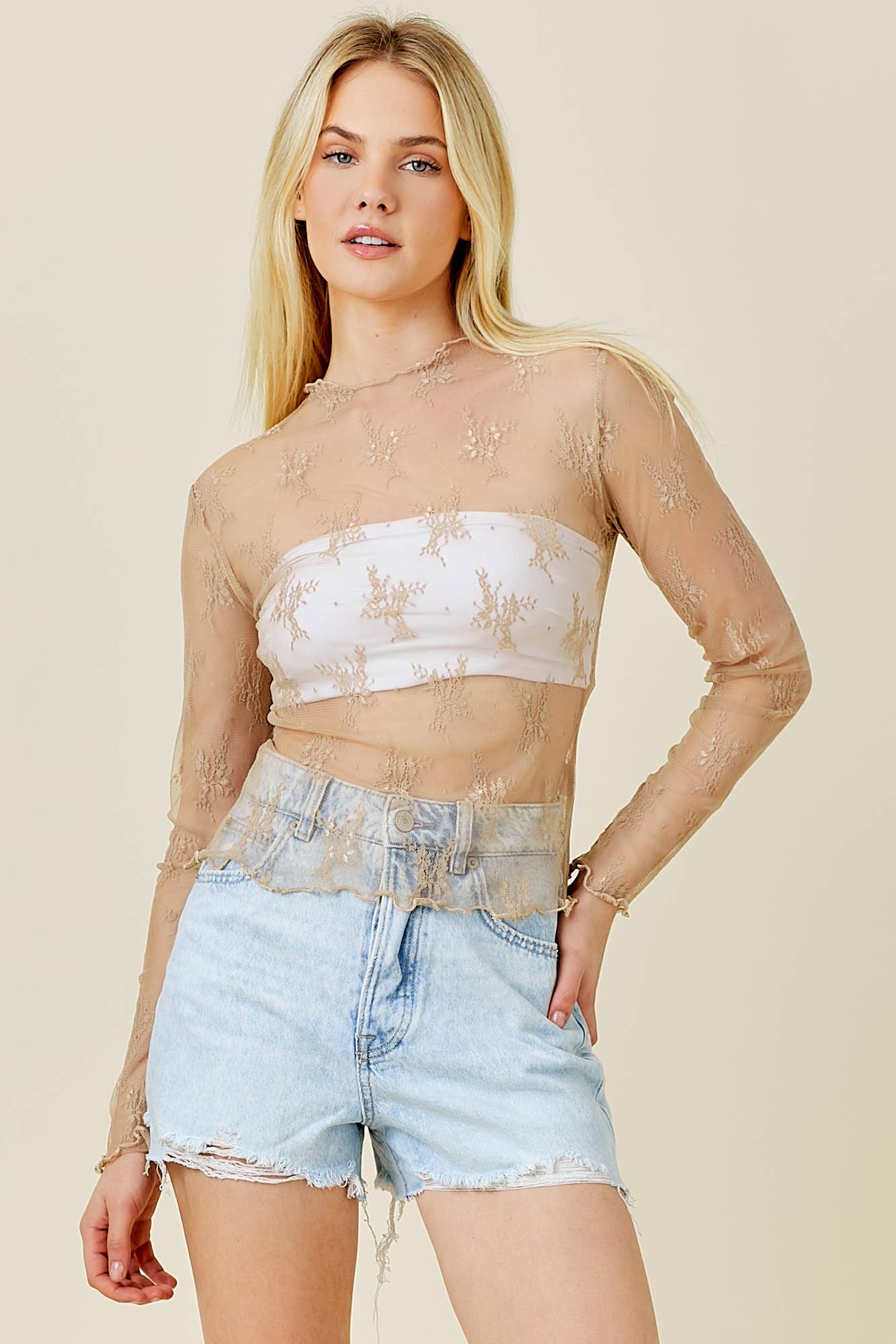 LACE TOP