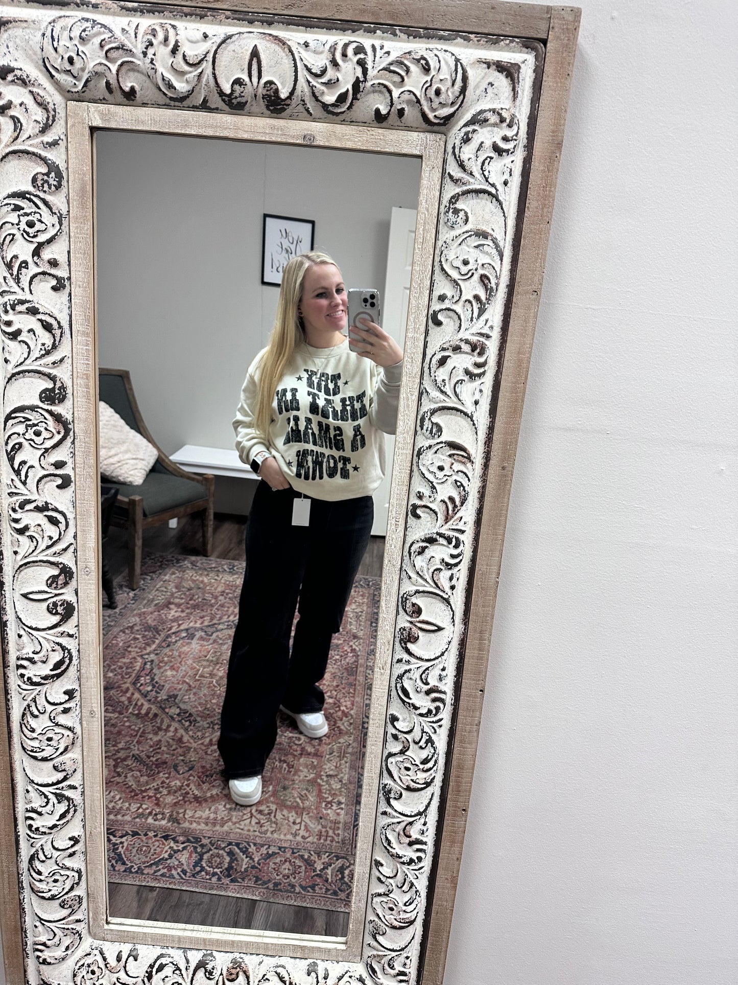90’s vintage flare black