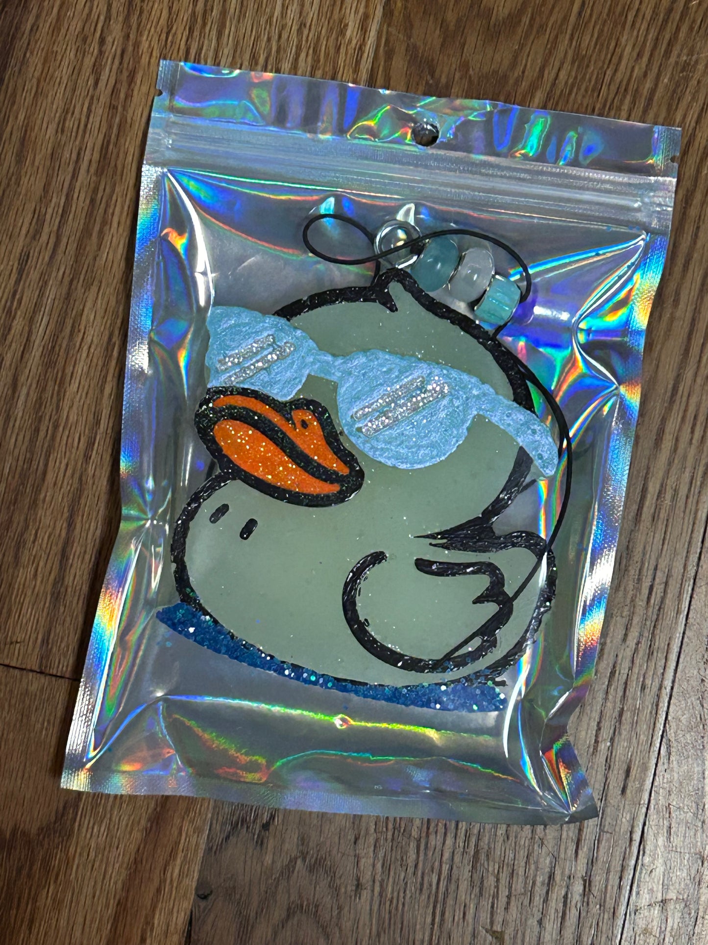 Duck Car Freshie - Glow in the dark