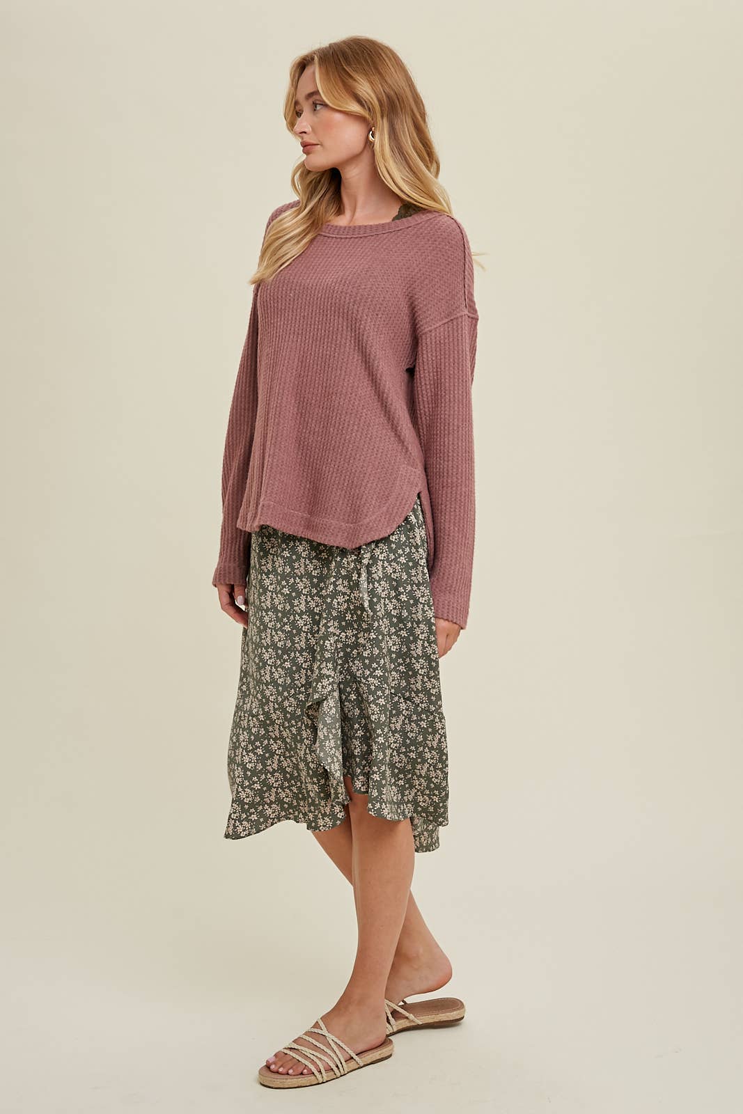 THERMAL KNIT TOP