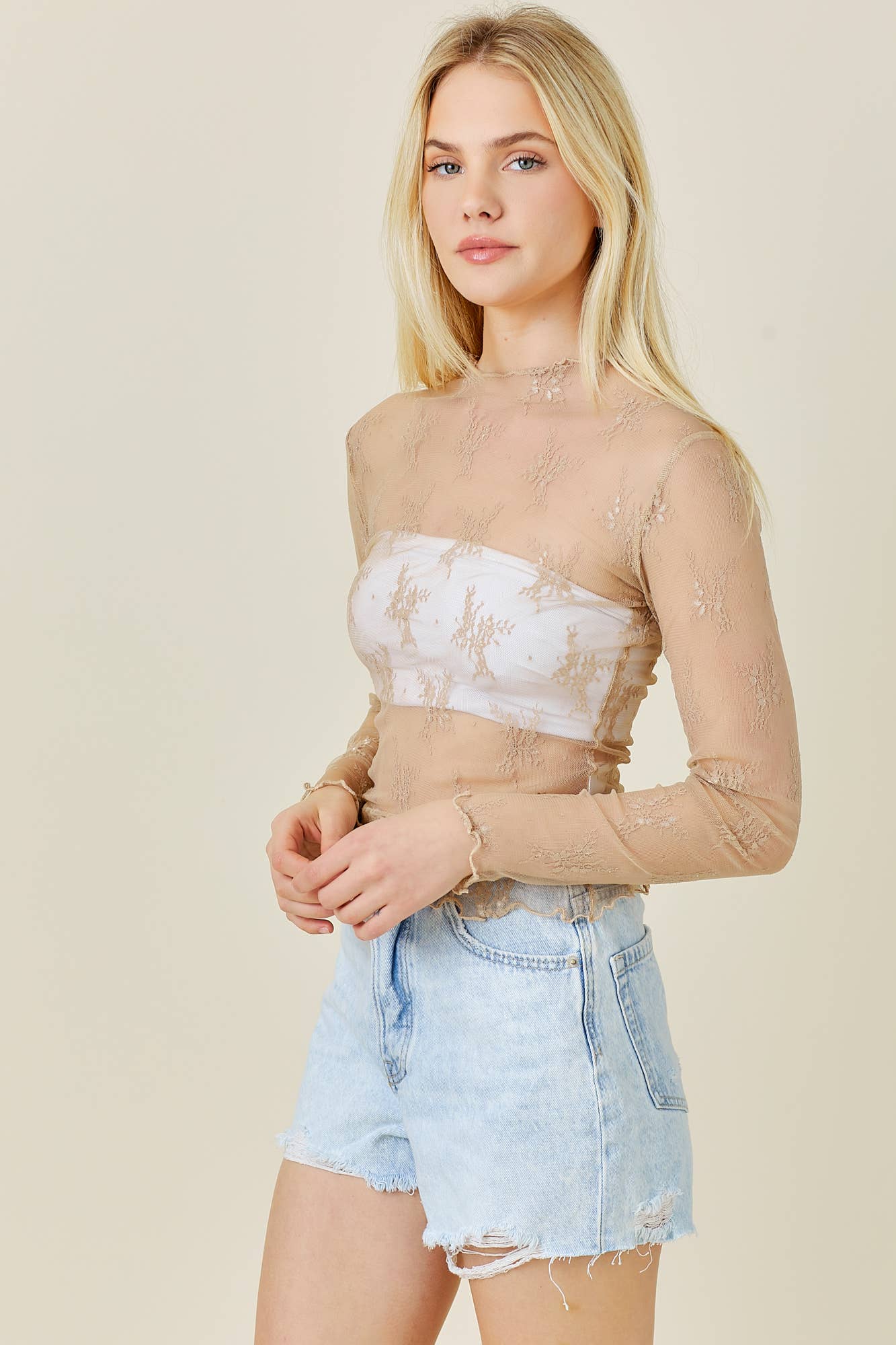 LACE TOP