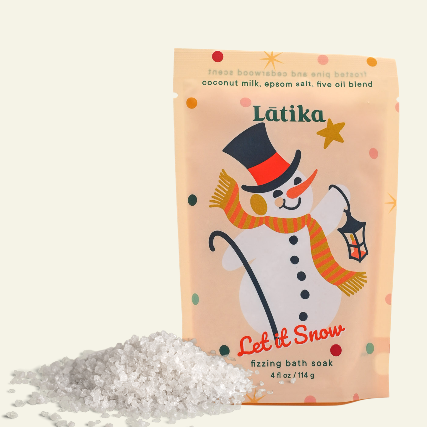 Frosty Snowman Fizzing Bath Soak