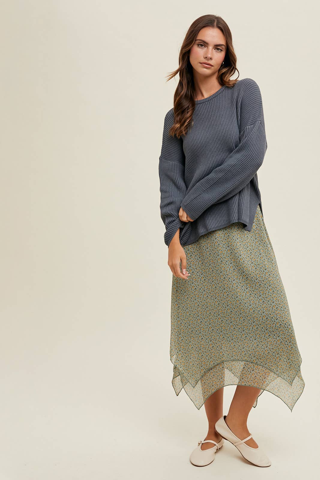 RIB SWEATER