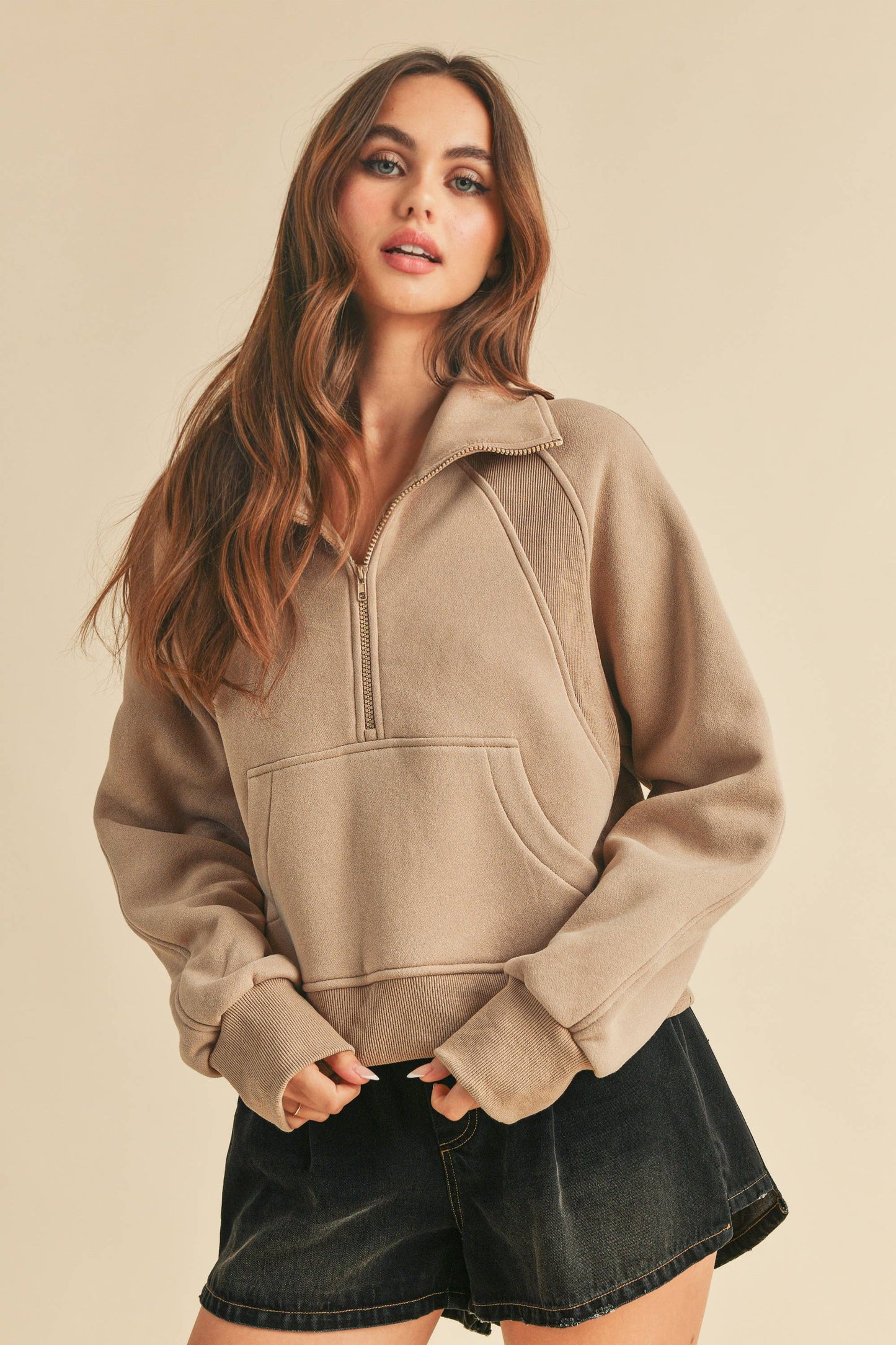 Dove Half Zip