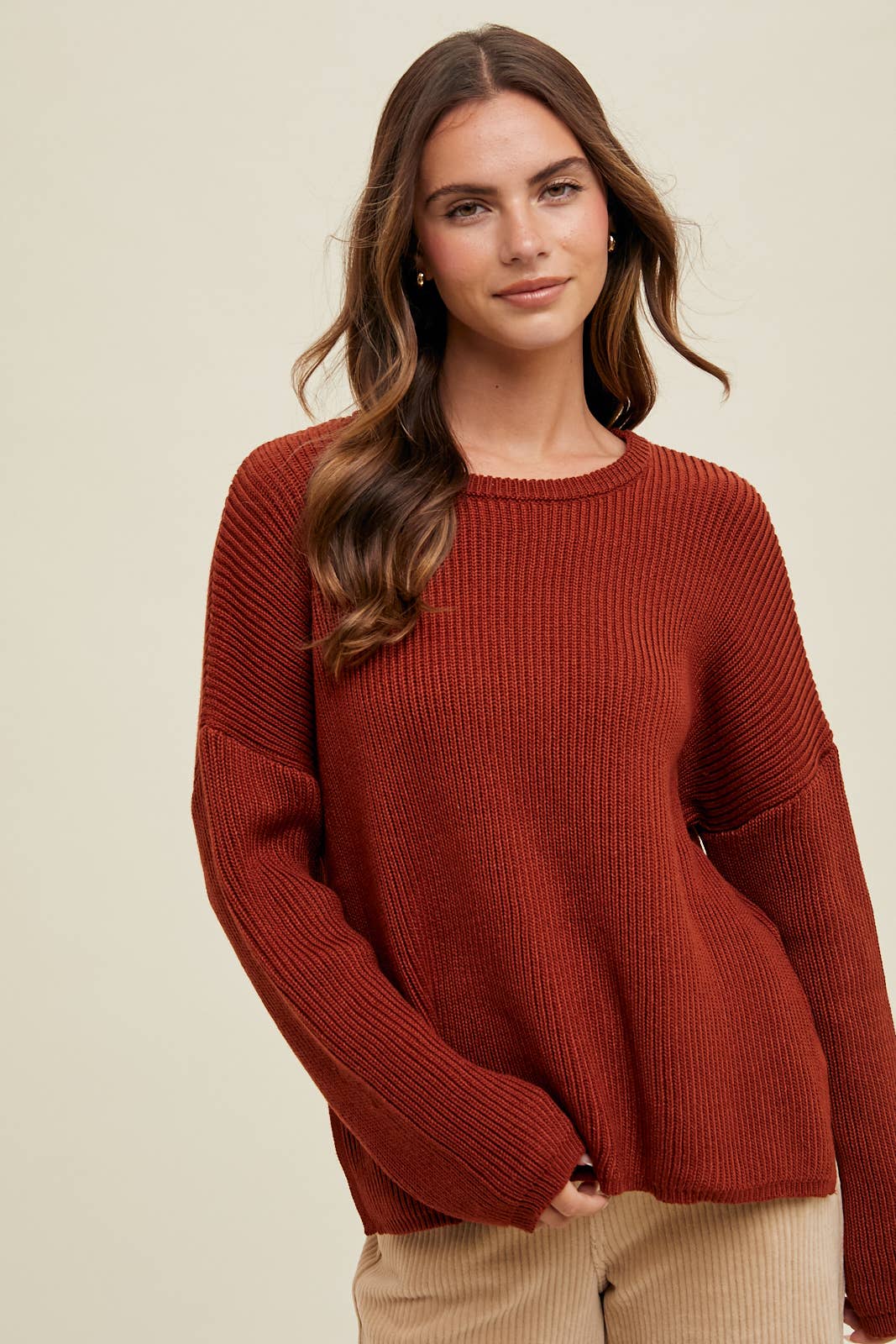 RIB SWEATER
