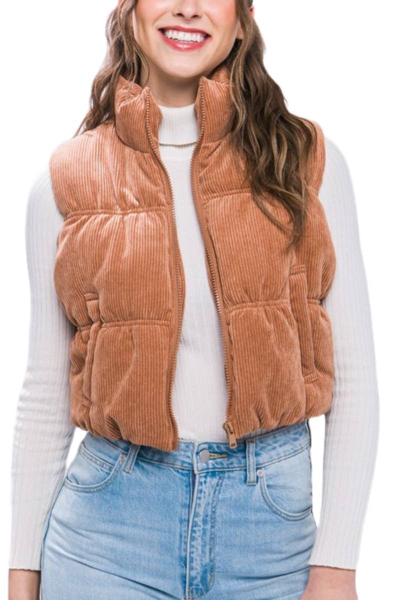 Corduroy Vest