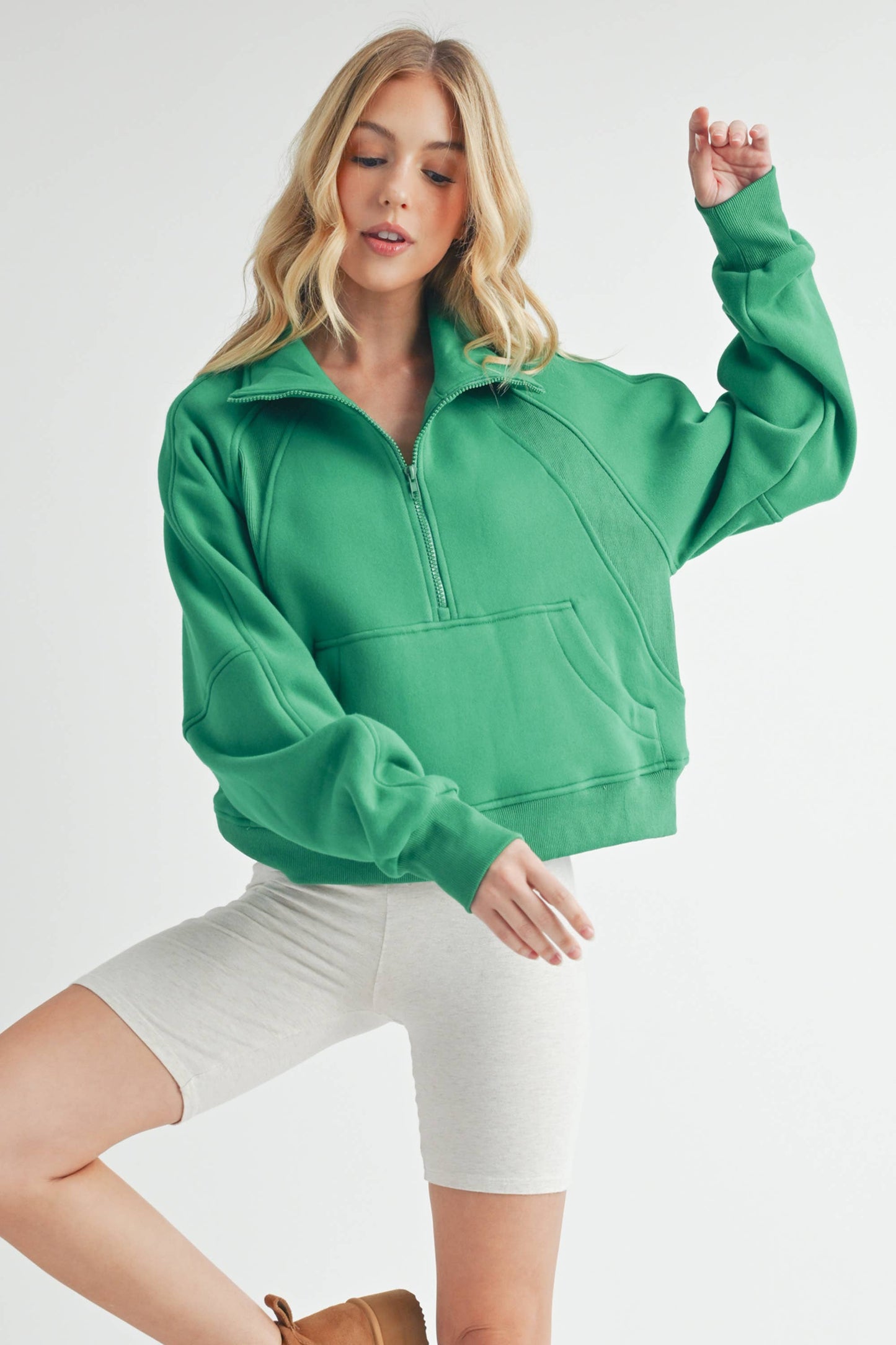 Dove Half Zip