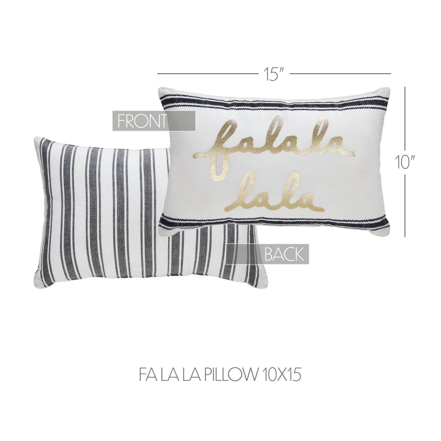 Fa La La Pillow 10x15