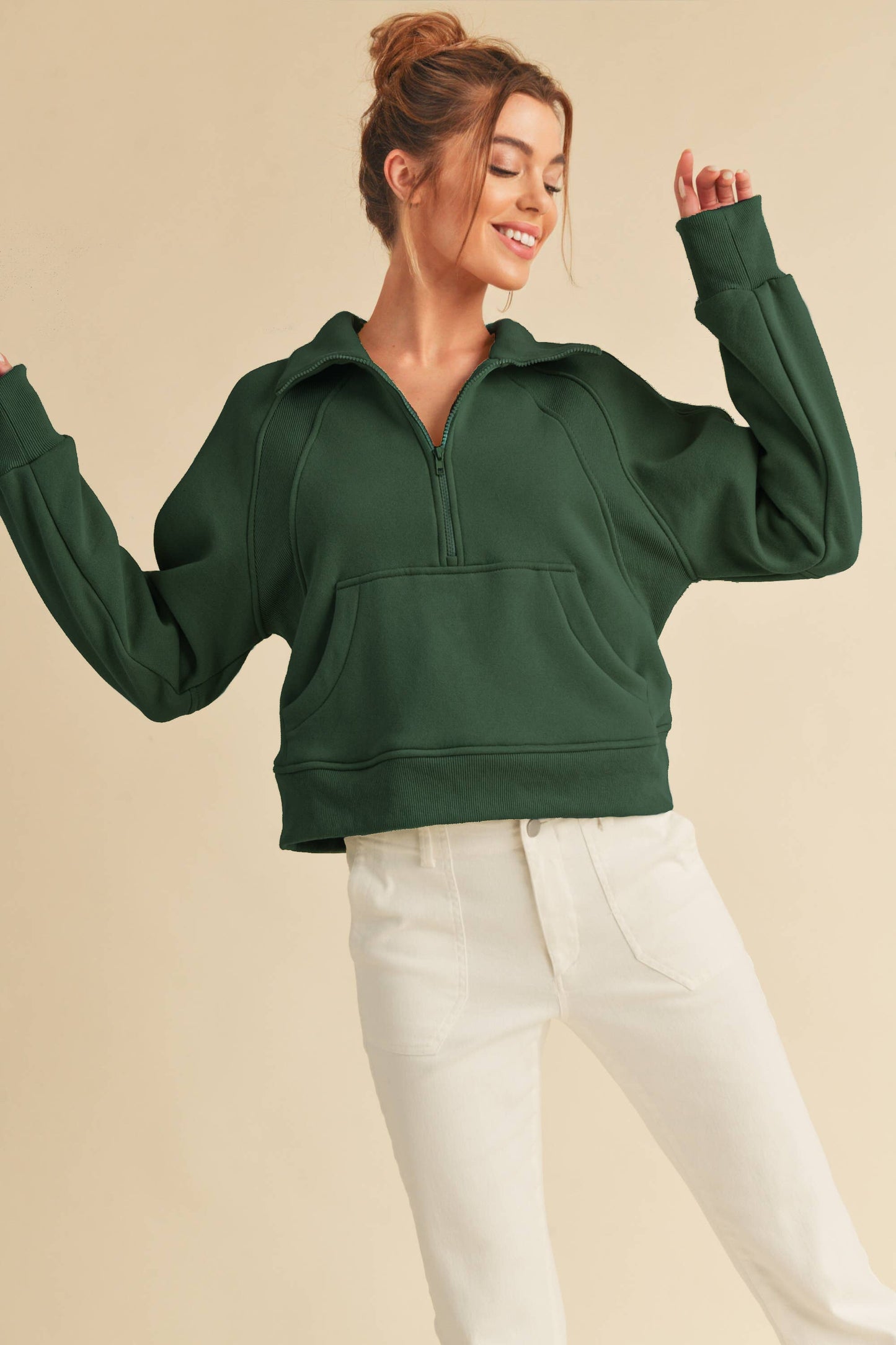 Dove Half Zip