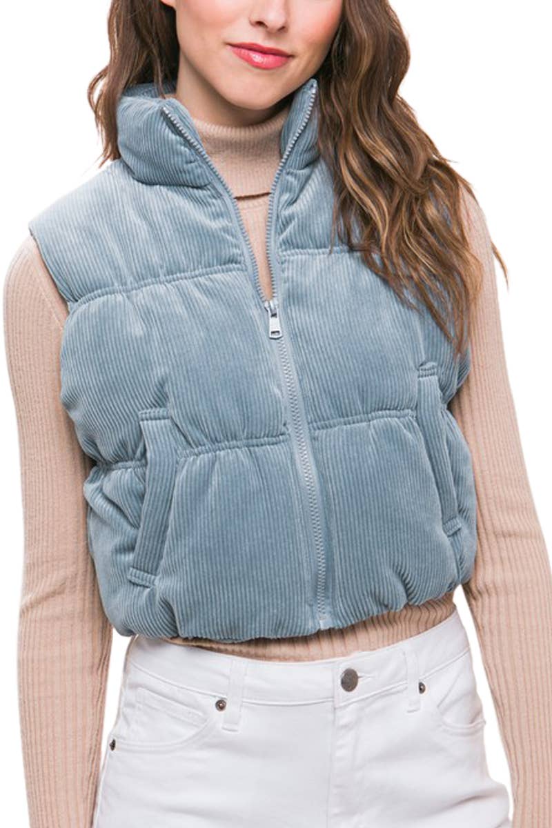 Corduroy Vest