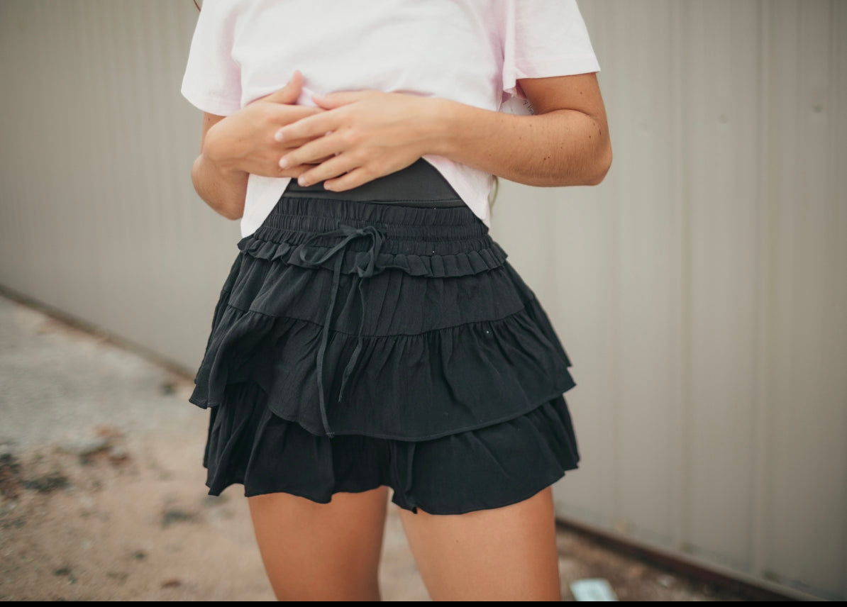 Tiered Waves Skirt