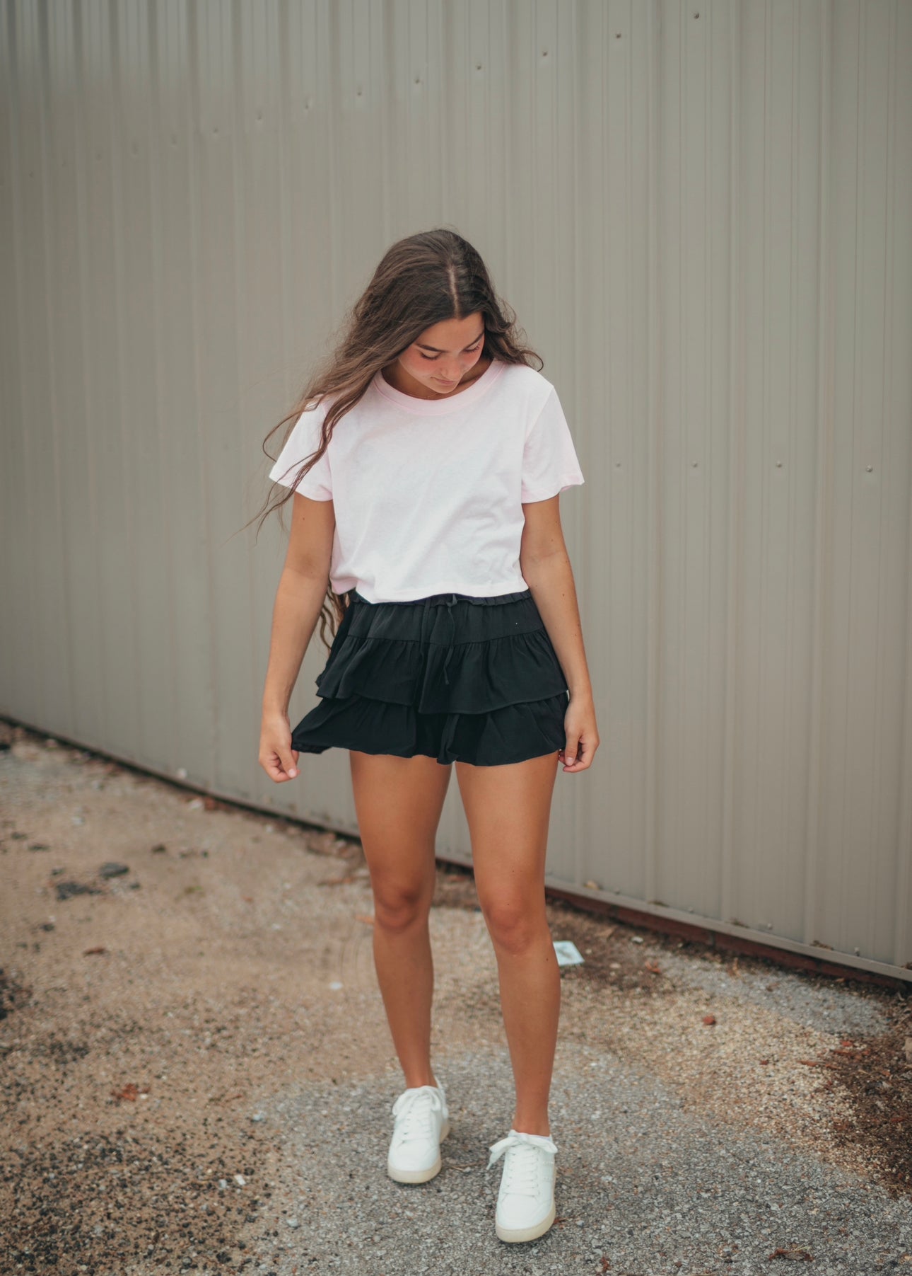 Tiered Waves Skirt
