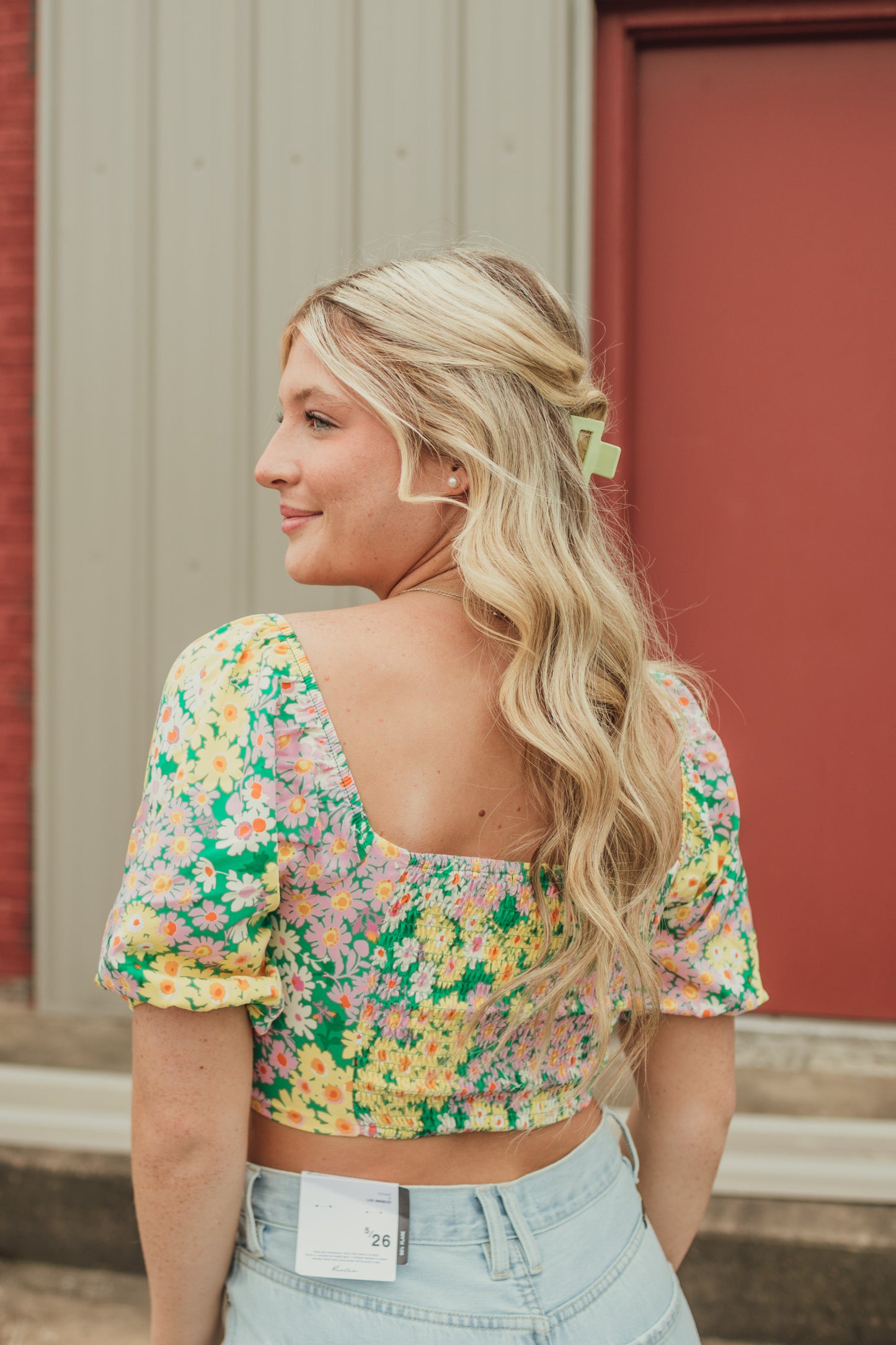 Ditsy Floral Top