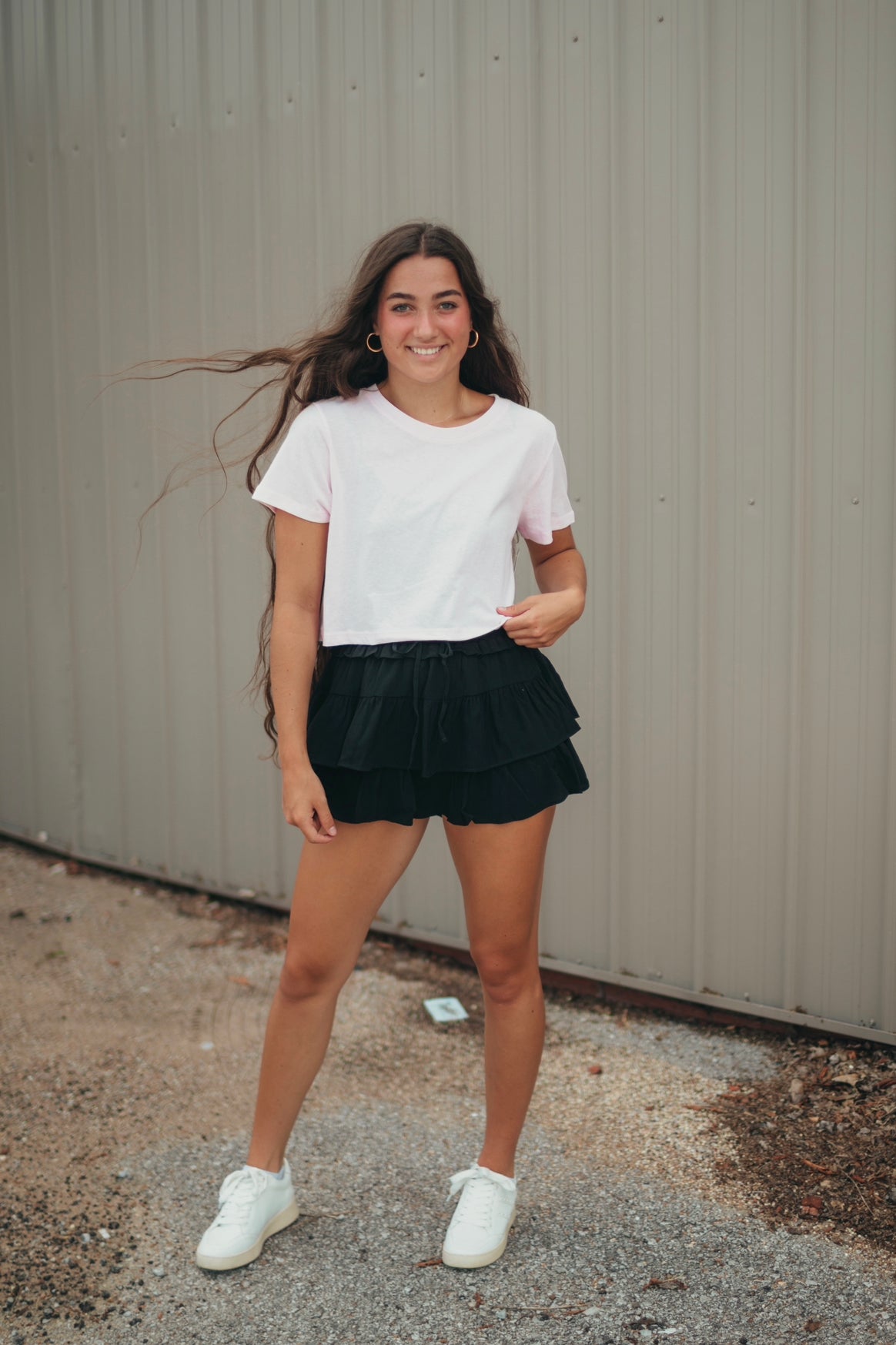 Tiered Waves Skirt