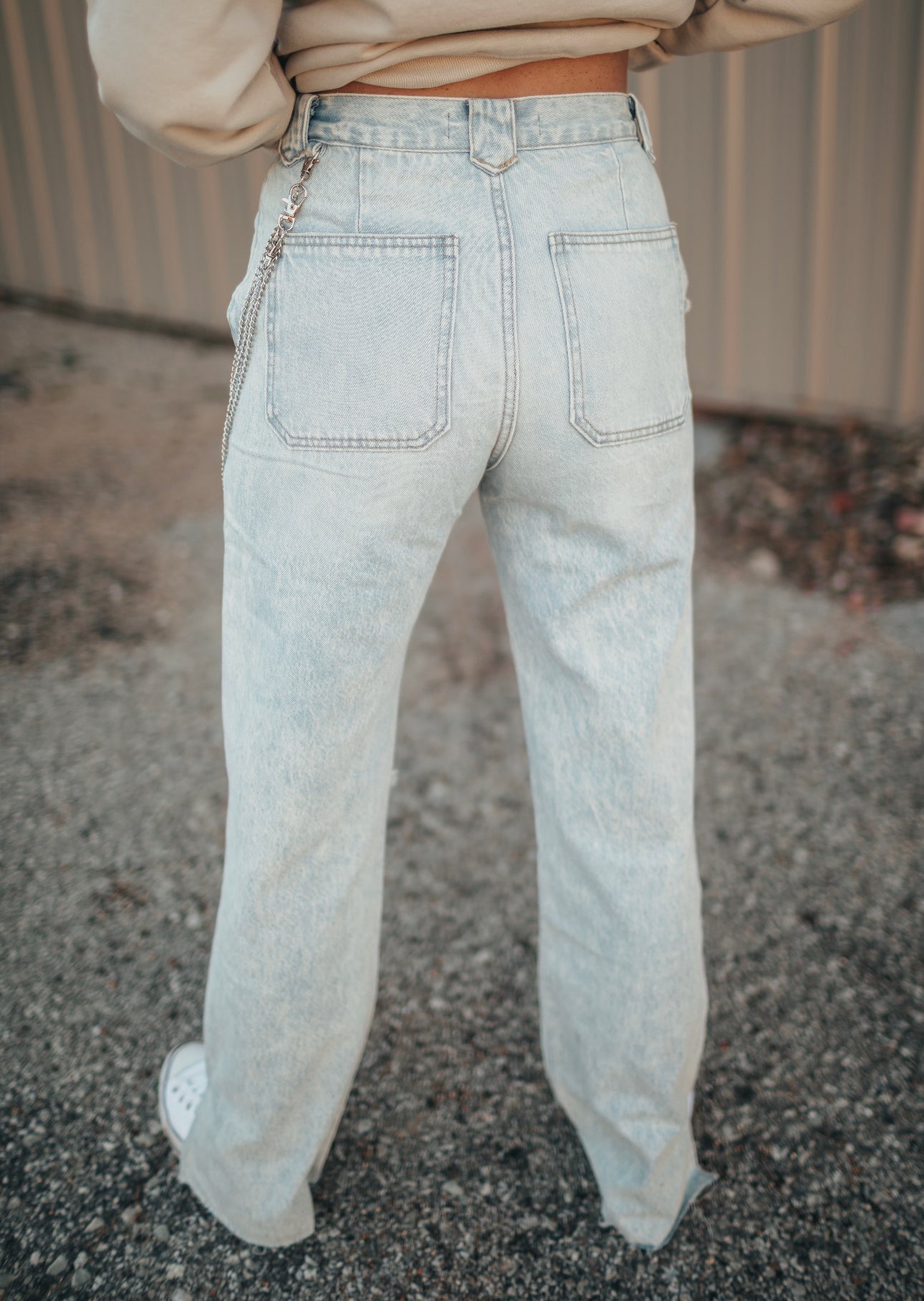 90s Denim Raw Edge Jeans