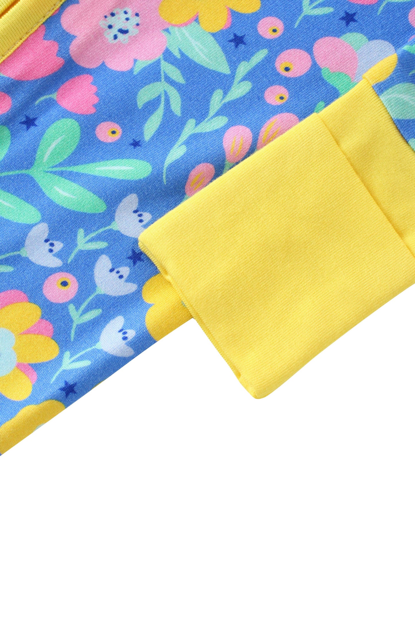 Sunny Blooms Bamboo Zippy Pajamas / Jammies