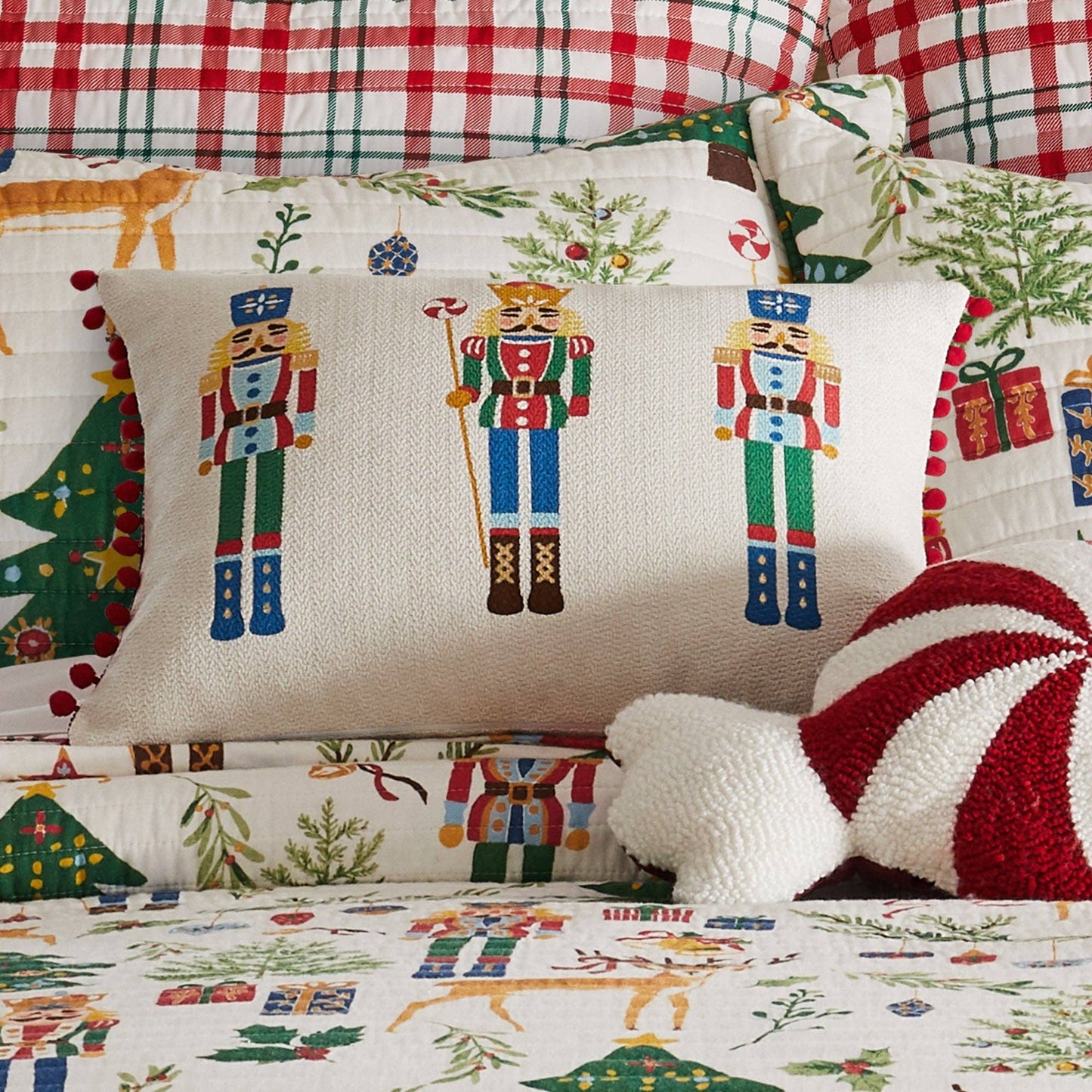 Nutcracker Trio Pillow