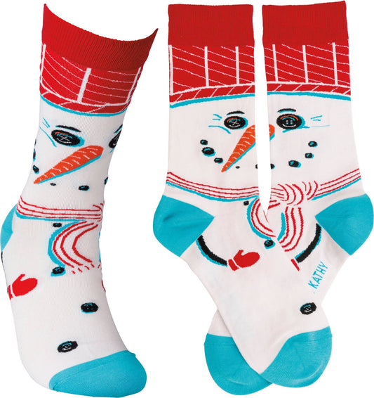Snowman Socks