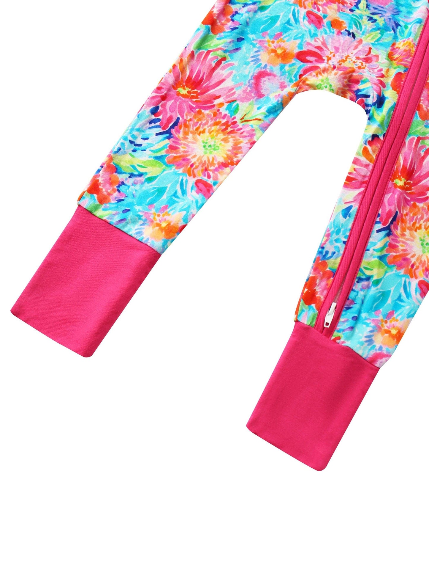 Coral Garden Bamboo Zippy Pajamas / Jammies