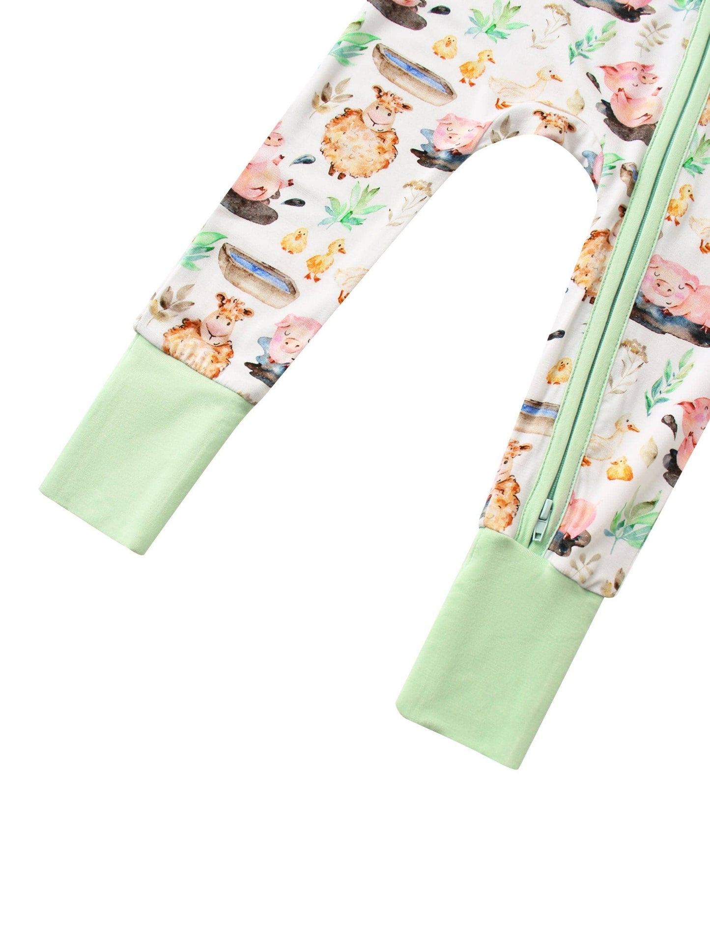 Farmyard Fun Bamboo Zippy Pajamas / Jammies