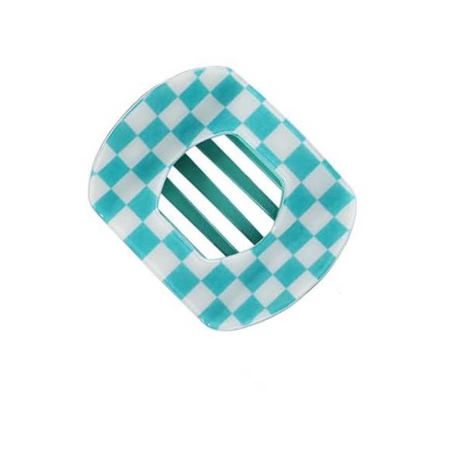Jumbo Lay Flat Oval Hair Claw Clips Secure Styling