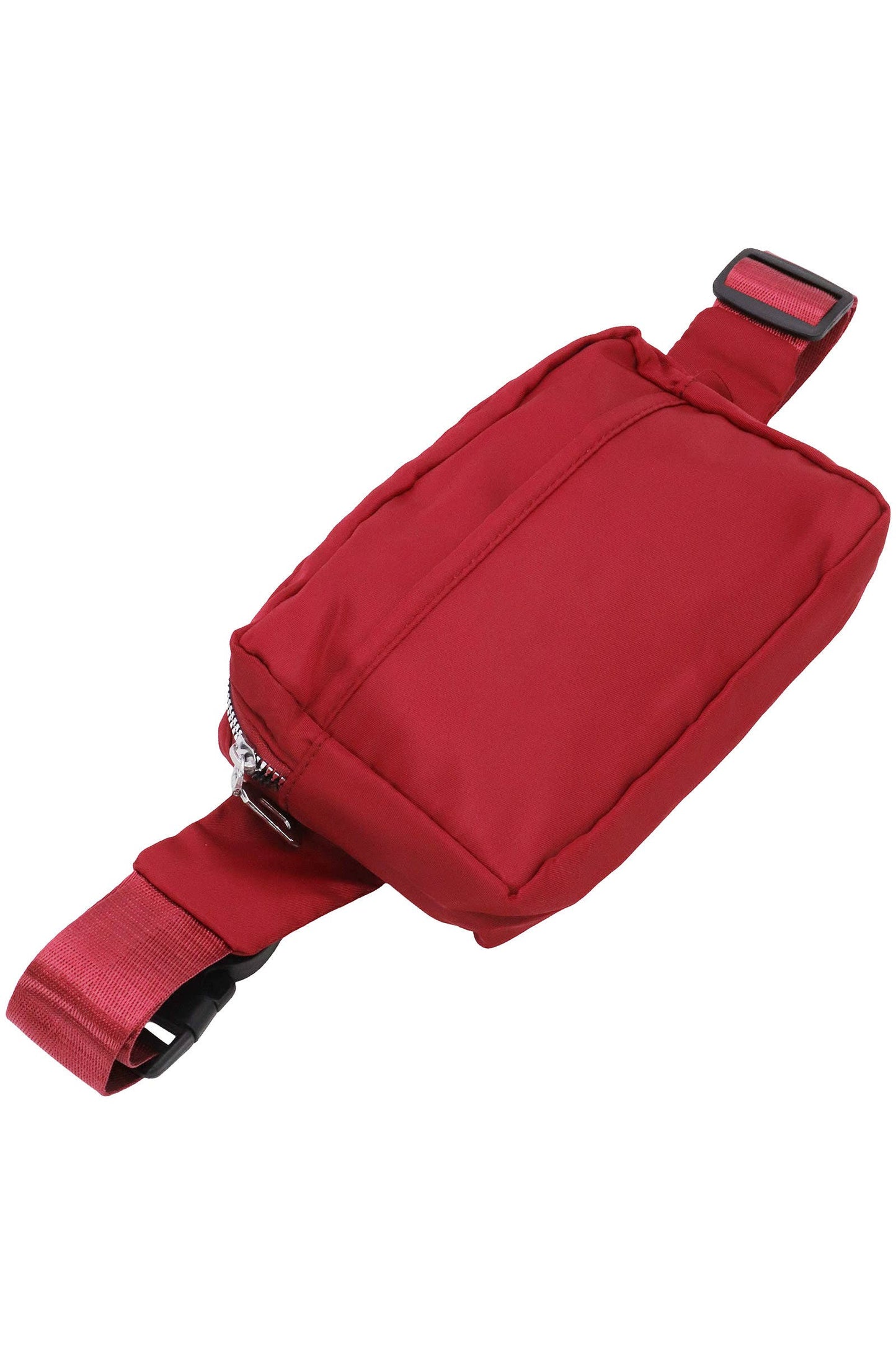 Matte Solid Belt Bum Fanny Pack